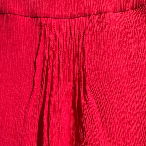 Vineyard Vines Size XSmall Hot Pink Blouse Pintuck details lined pretty feminine - Picture 4 of 9